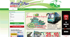 Desktop Screenshot of bintangjayaexpress.com